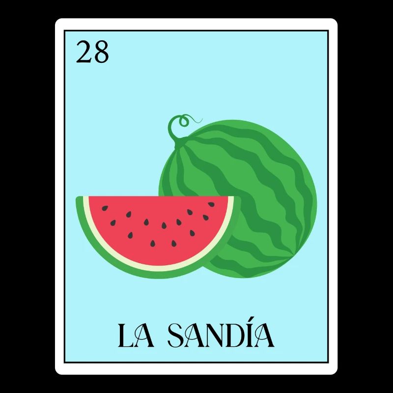 Melon pastèque Fruit d’été Cadeau végétalien