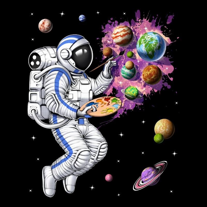 Space Astronaut Painter