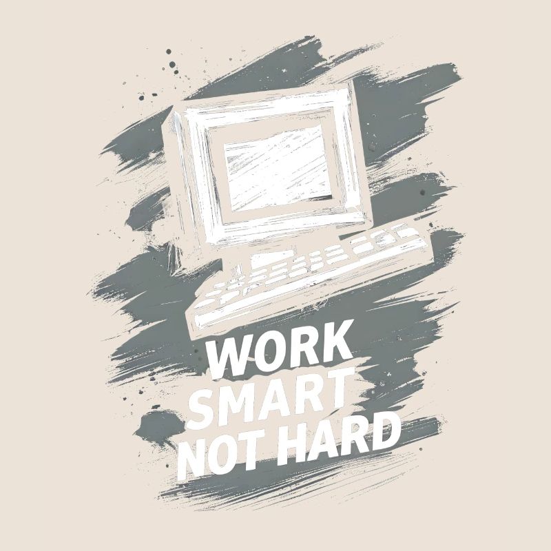 Computer Work smart not hard