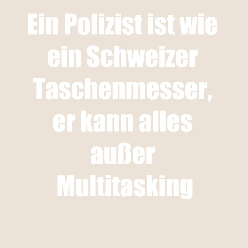 Multitasking Policeman Gift