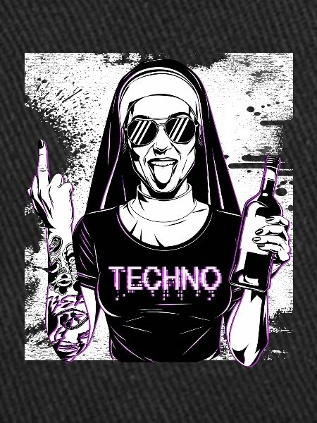 Rebellious Nun Techno Party Hardstyle