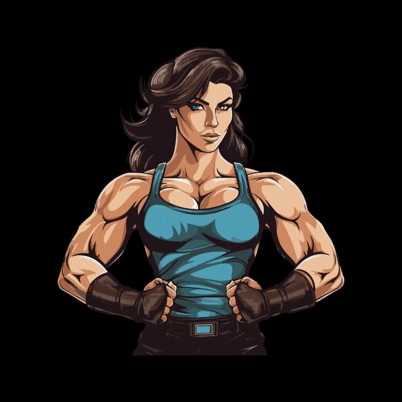Femme Muscles Musculation