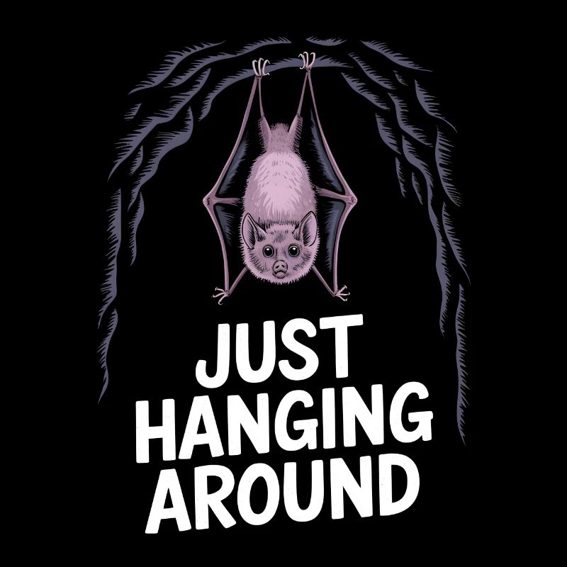 Chauve-souris Juste traîner Drôle de dicton