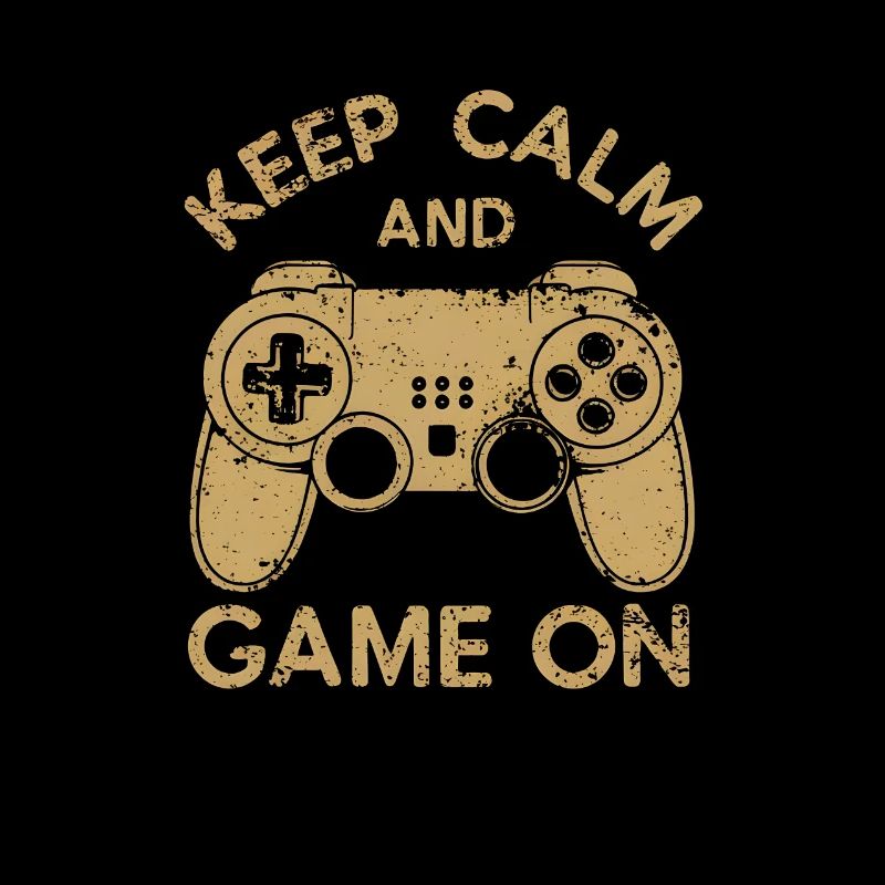 Keep calm and game on Game controller