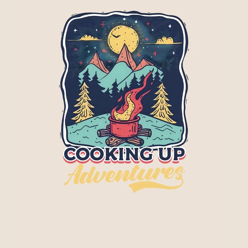Camp Chef Cuisinant des aventures
