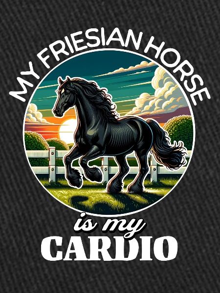 Cheval frison Pferd