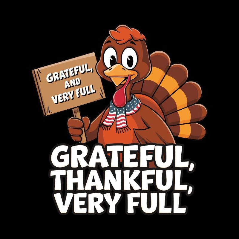 Dinde drôle de Thanksgiving