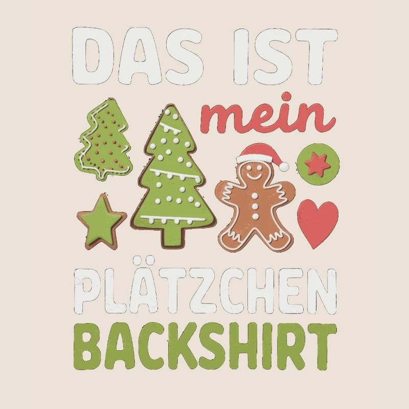 Chemise de cuisson de biscuits Design de Noël drôle