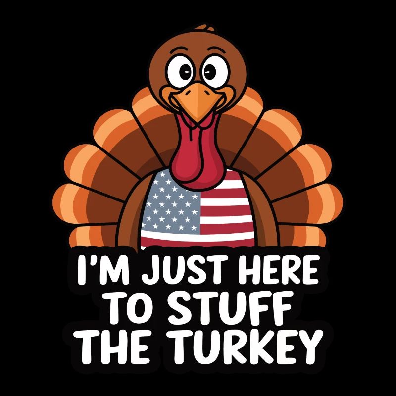 Dinde drôle de Thanksgiving