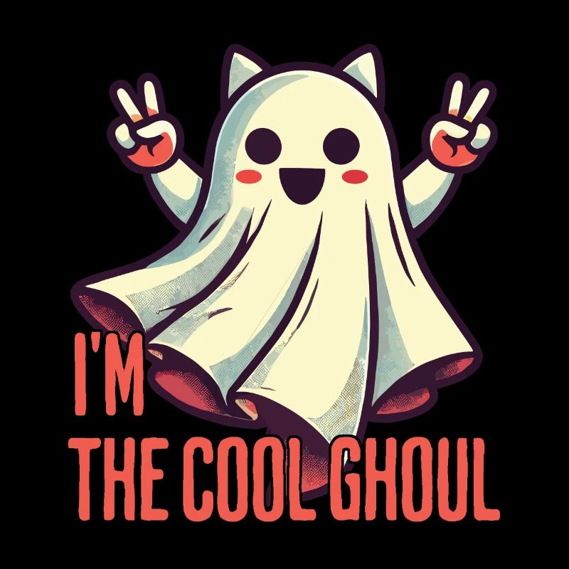 Ich Bin Der Coole Geist Halloween Spaß