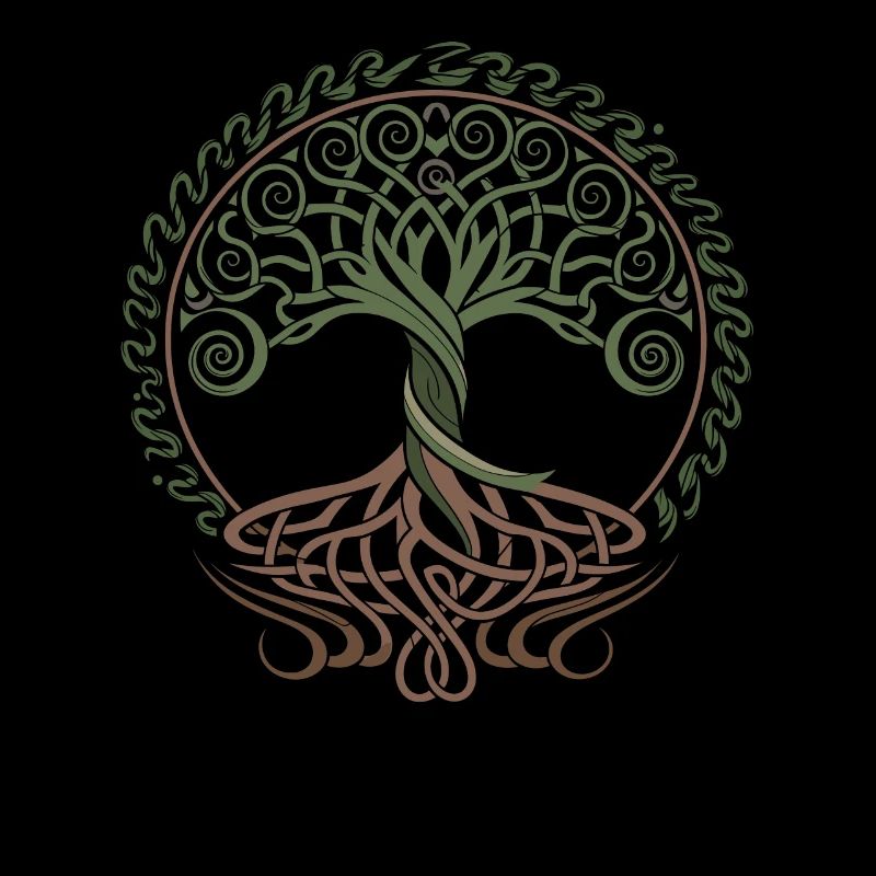 Neo Celtic Lebensbaum Symbolik