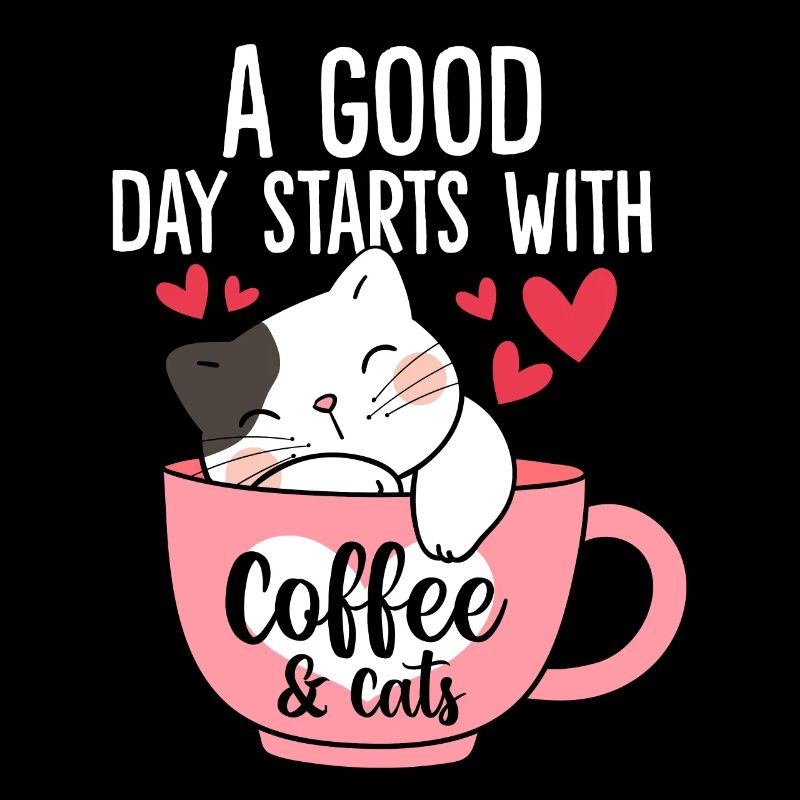 Good Days Start With Coffee And A Cat Rescue