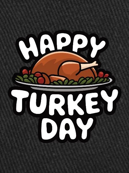 Dinde drôle de Thanksgiving