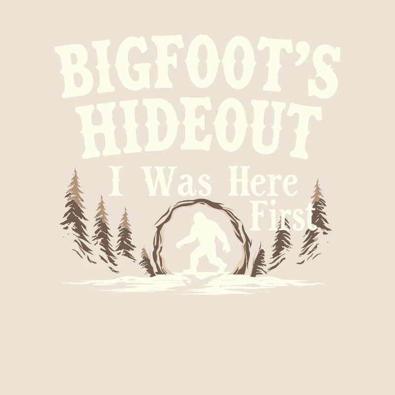 Bigfoot croyant Sasquatch Cryptide Créature de la forêt