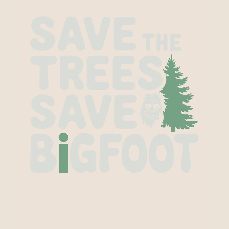 Bigfoot Believer Sasquatch Cryptid Forest Creature