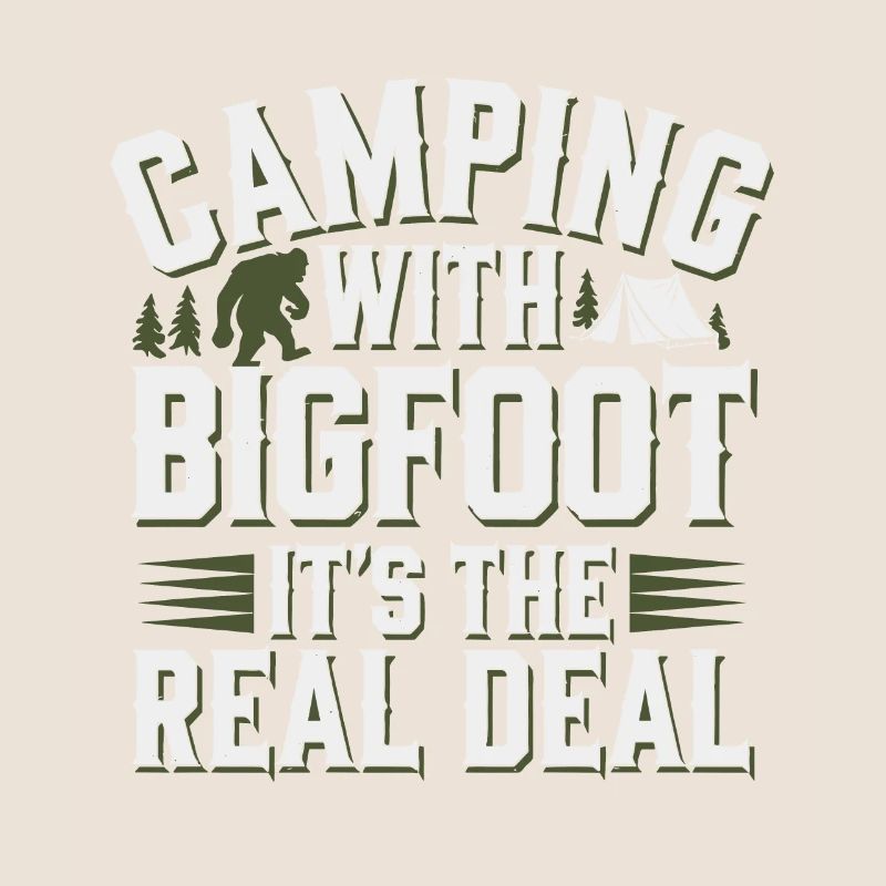 Bigfoot Believer Sasquatch Cryptid Forest Creature