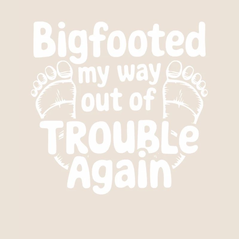 Bigfoot croyant Sasquatch Cryptide Créature de la forêt