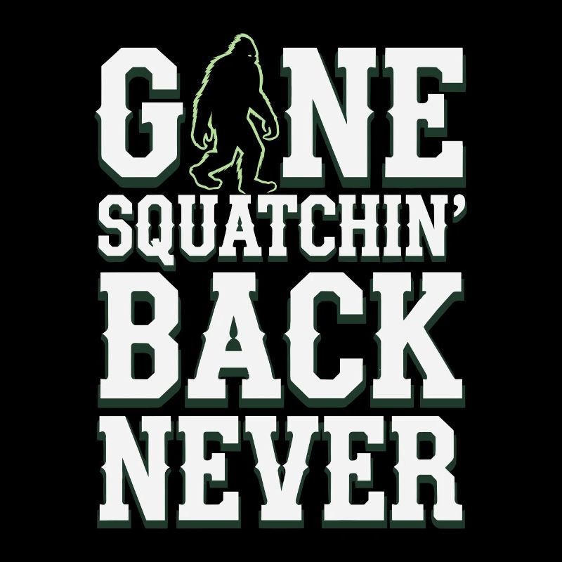 Bigfoot Believer Sasquatch Cryptid Forest Creature