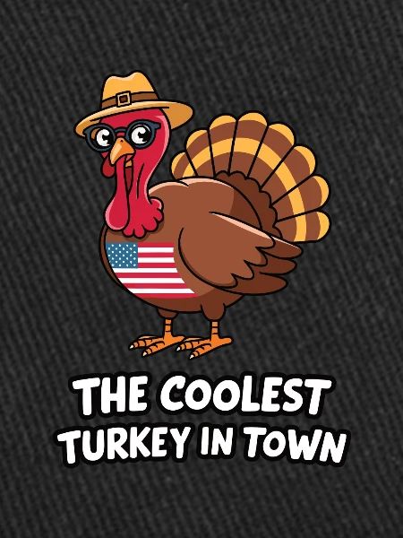 Dinde drôle de Thanksgiving