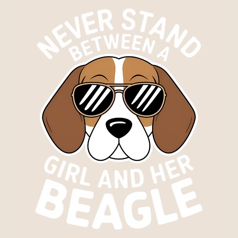 Beagle Mädchen Hunde Lustiges Beagle Geschenk
