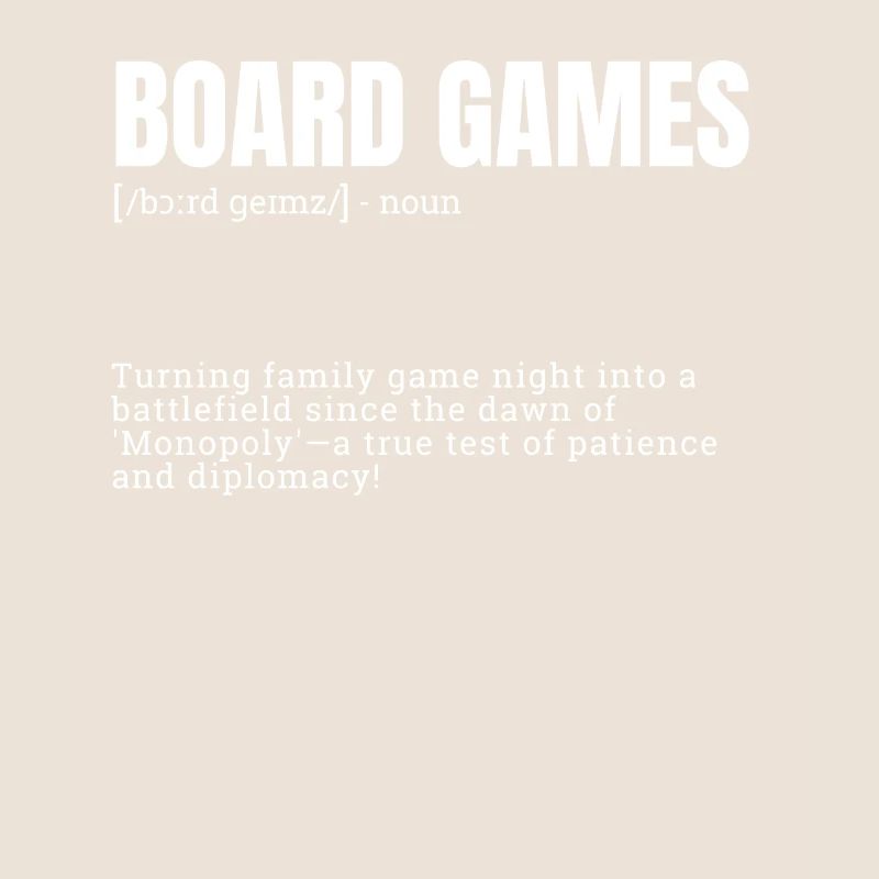 Impression unique de jeux de société pour les loisirs d’intérieur définis
