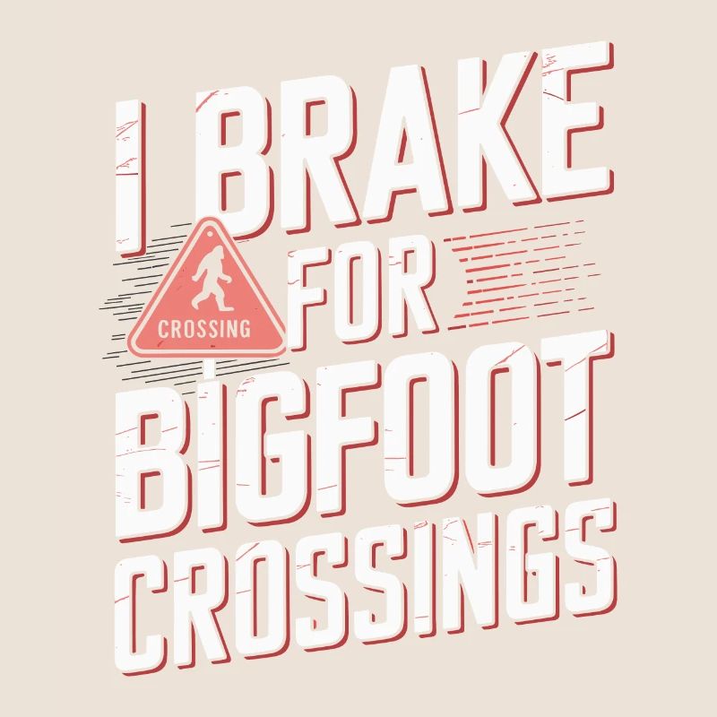Bigfoot croyant Sasquatch Cryptide Créature de la forêt