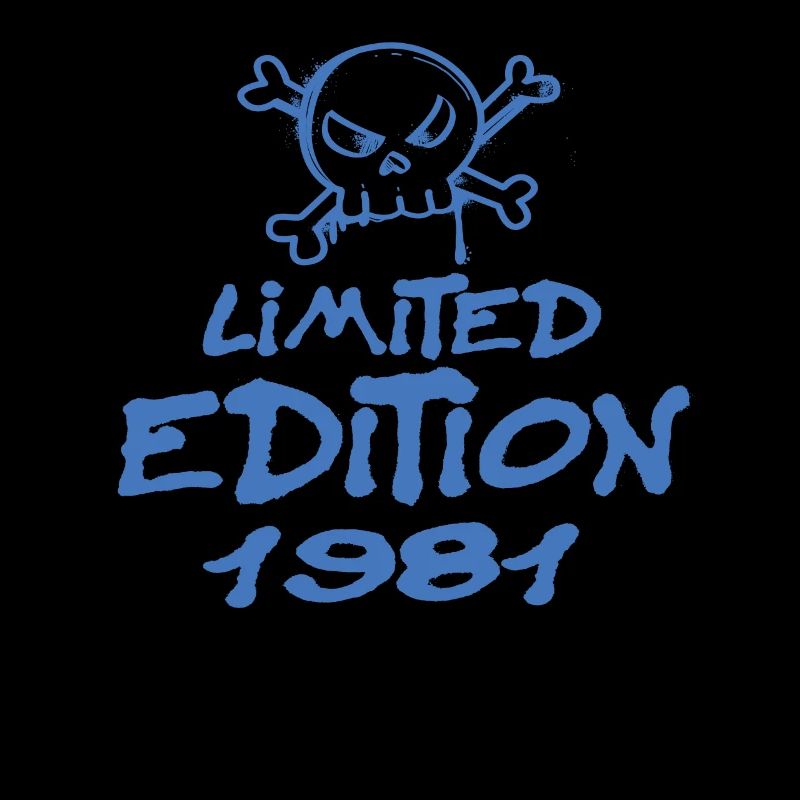 Limited Edition 1981 Geburtstag 1981 Geboren
