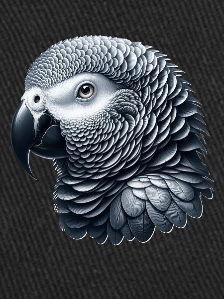Perroquet gris d’Afrique