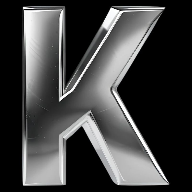 Chrome ,, K " Metallic