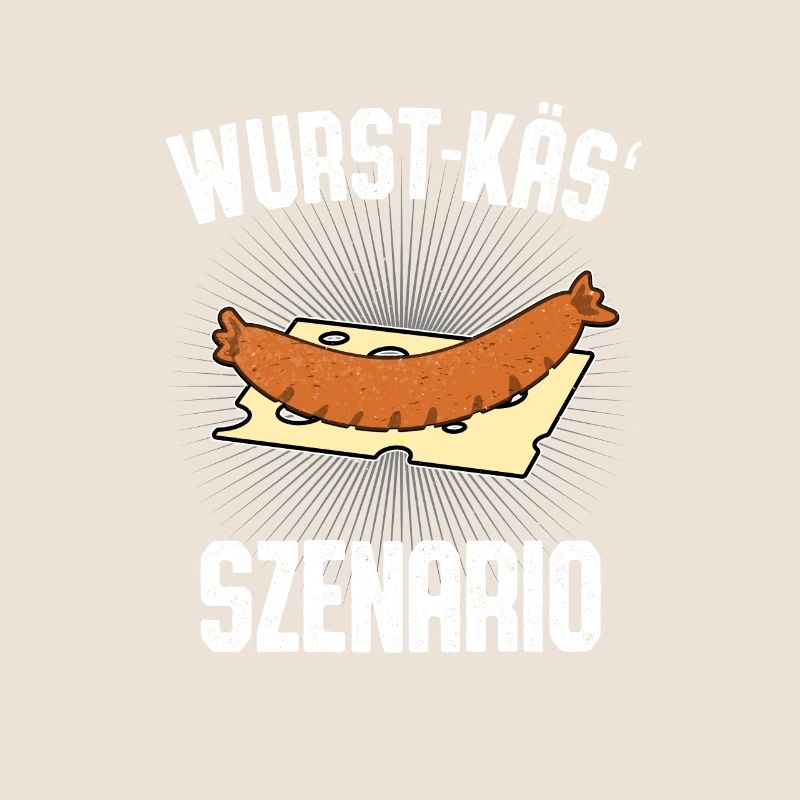 Saucisse Fromage Scénario Bratwurst Fromage Jeu de mots Fun