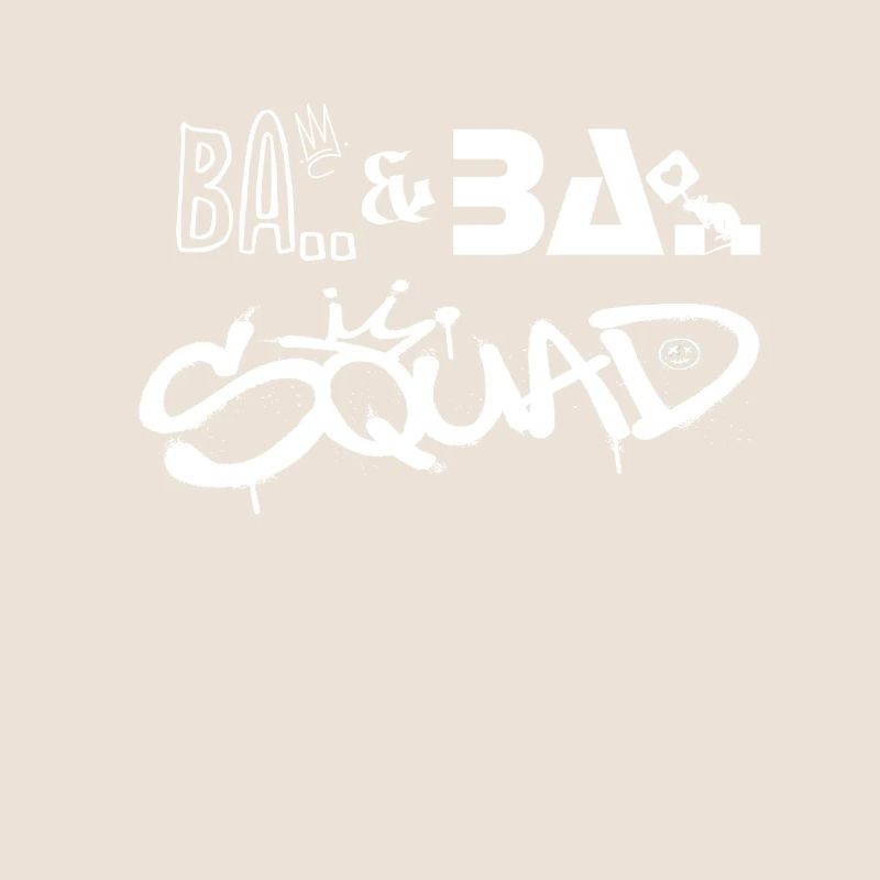 Ba Ba Squad Graffiti Design Wandkunst