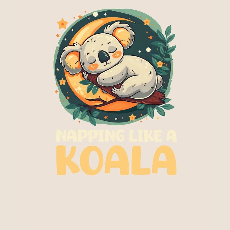 Koala faisant la sieste comme un koala