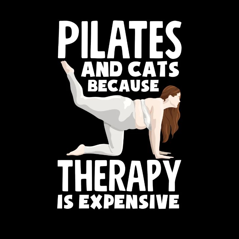 Le Pilates et les chats parce que la thérapie coûte cher