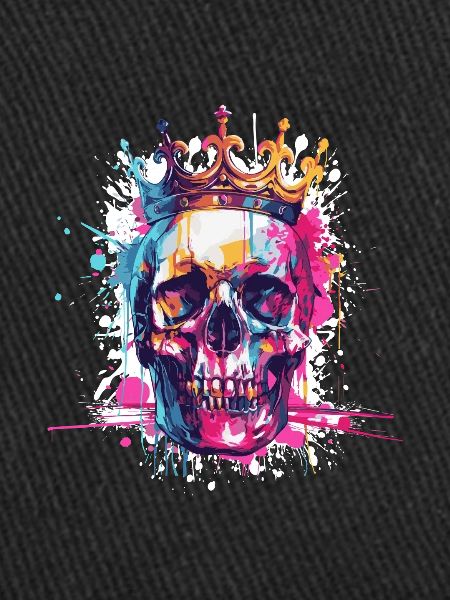 Crâne de Roi Couronne Royale