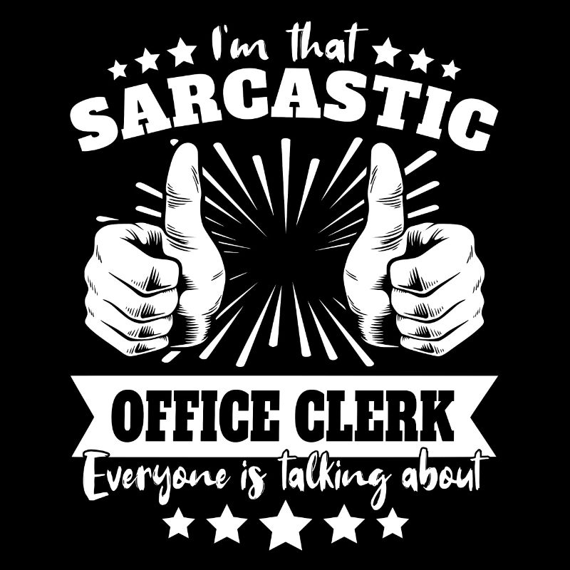 Sarcastic Office Worker Sarcasm