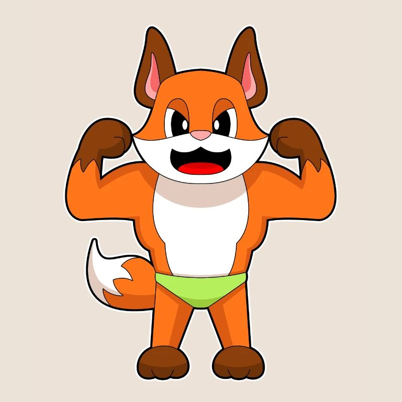Fox Bodybuilder Musculation