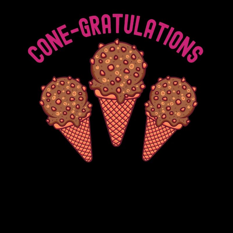 Sundae Cone-gratulations Crème Sucrée