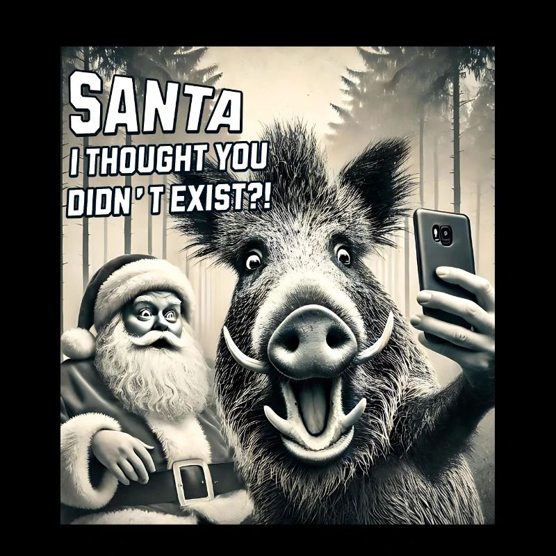 Chats Selfie Père Noël