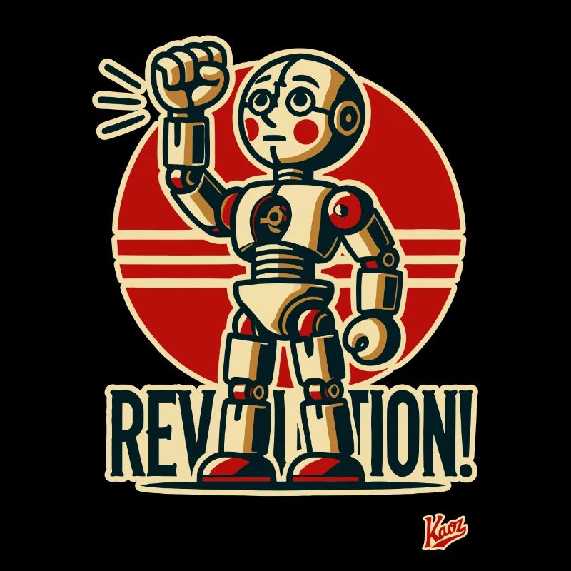 Révolution des robots rétro
