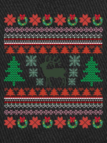 Retro Christmas Pattern 2