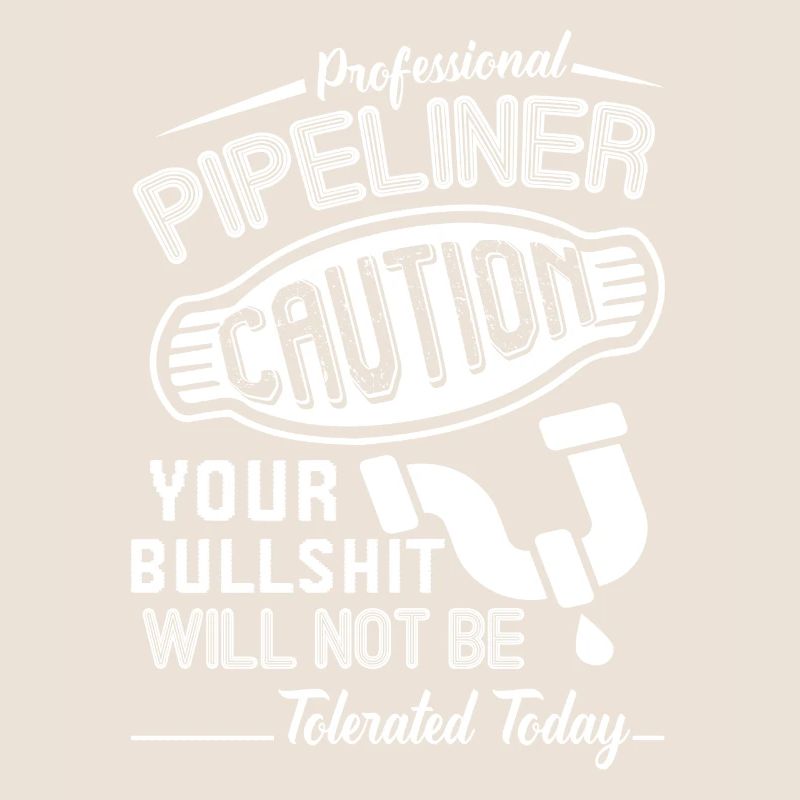 Professional Pipelayer Caution
