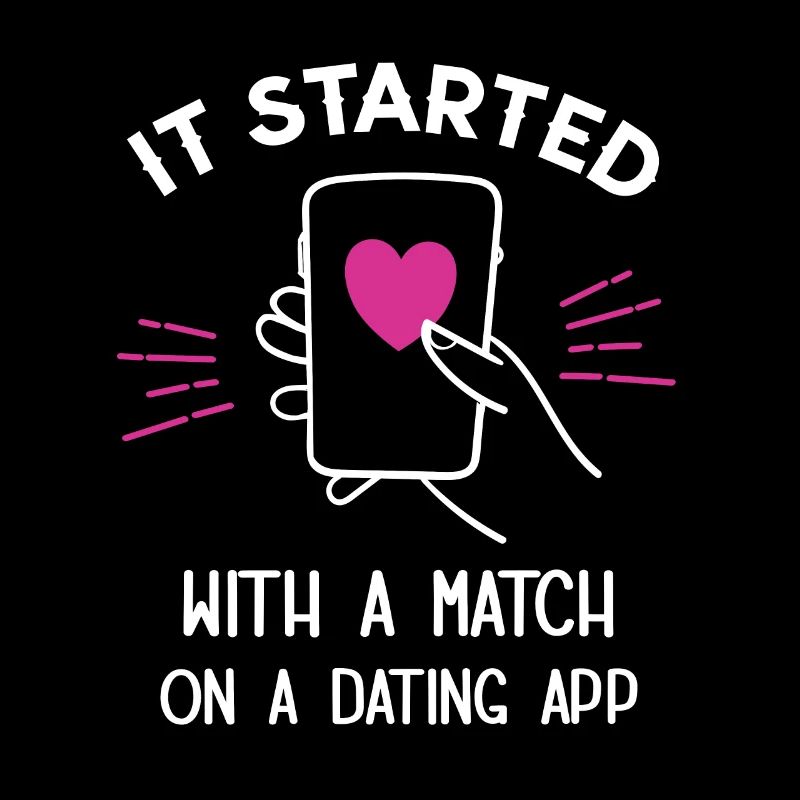 IT STARTED WITH A MATCH ON A DATING APP Liebespaar