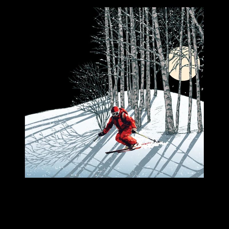 Nachtskifahren Ski nocturne