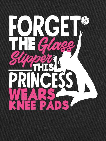 This princess plays volleyball