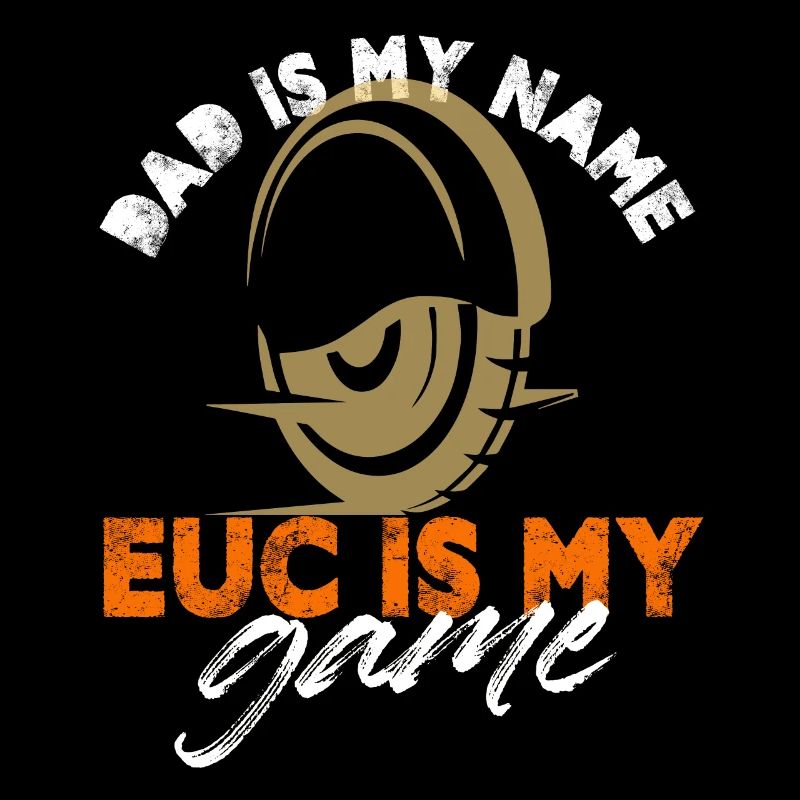 Papa est mon nom EUC est mon monoroue de jeu