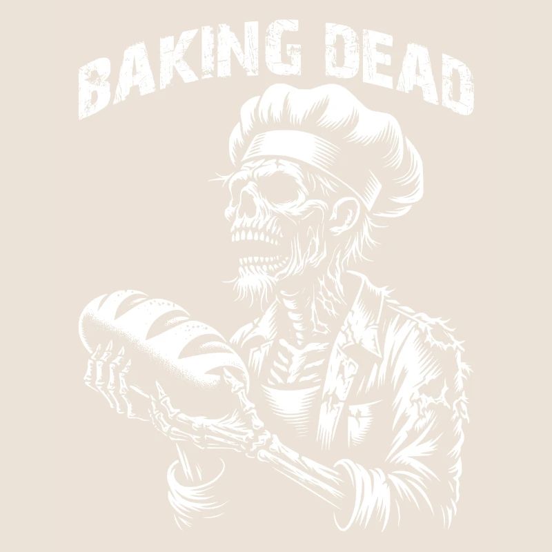 Baking Dead Zombie Bäcker gruseliger Bäcker