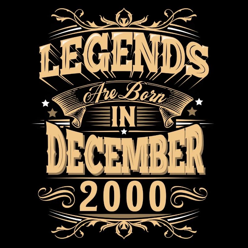 Légende de l’anniversaire de décembre 2000