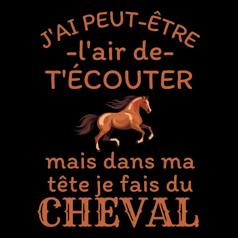 Humour Cheval cavalier cavalière