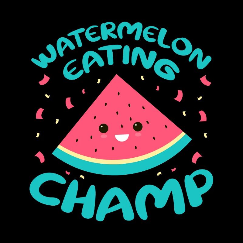 Melon pastèque Fruit d’été Cadeau végétalien