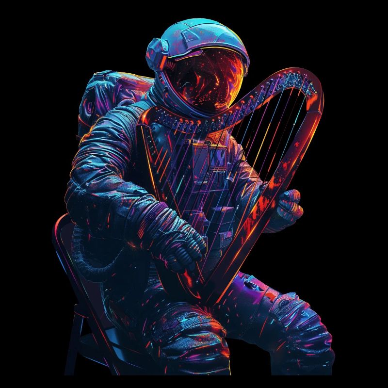 Harpe astronaute